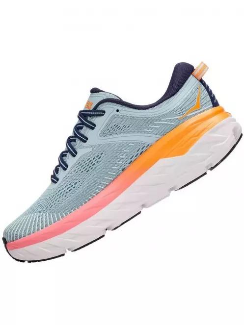 Hoka W'S Bondi 7 női futócipő világoskék színben 4