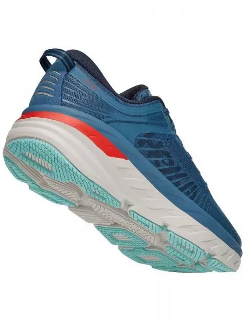 Hoka Bondi 7 Wide férfi aszfalt futócipő sötétkék színben 3