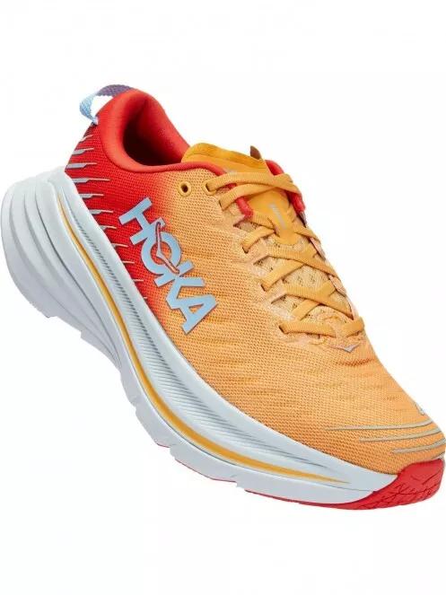 Hoka BONDI X férfi futócipő narancssárga színben 2