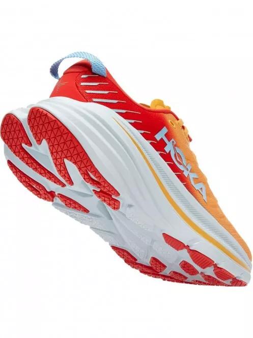Hoka BONDI X férfi futócipő narancssárga színben 4