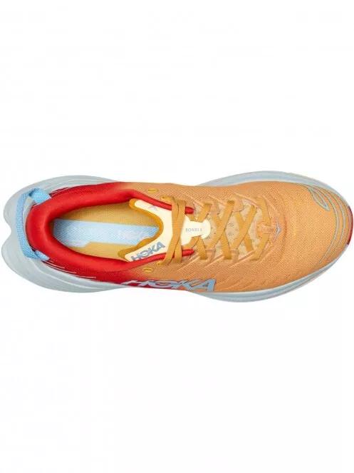 Hoka BONDI X férfi futócipő narancssárga színben 6