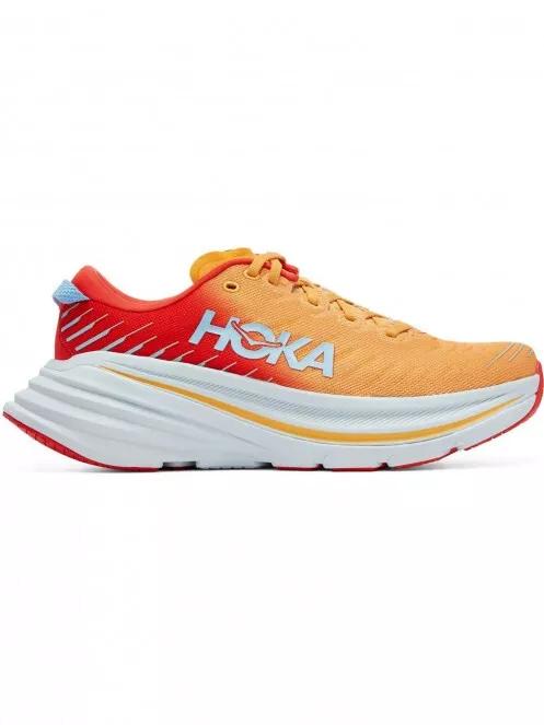 Hoka BONDI X férfi futócipő narancssárga színben 8