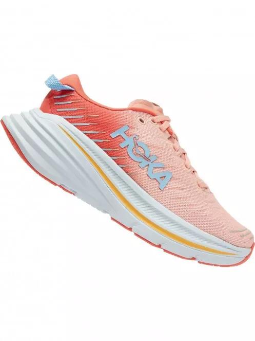 Hoka BONDI X női futócipő rózsaszín színben 3