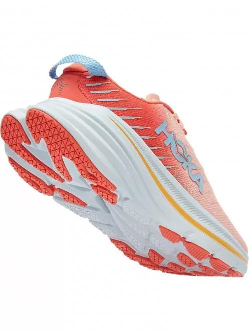 Hoka BONDI X női futócipő rózsaszín színben 4