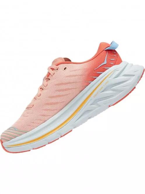 Hoka BONDI X női futócipő rózsaszín színben 5