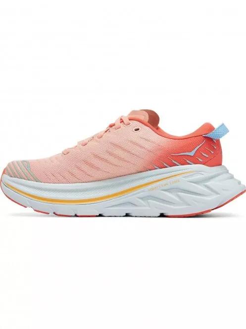 Hoka BONDI X női futócipő rózsaszín színben 9