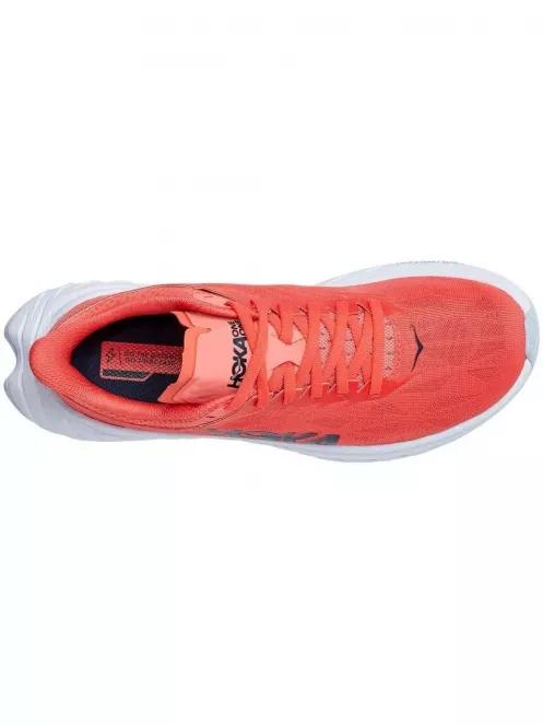 Hoka W'S Carbon X 2 női futócipő piros színben 4