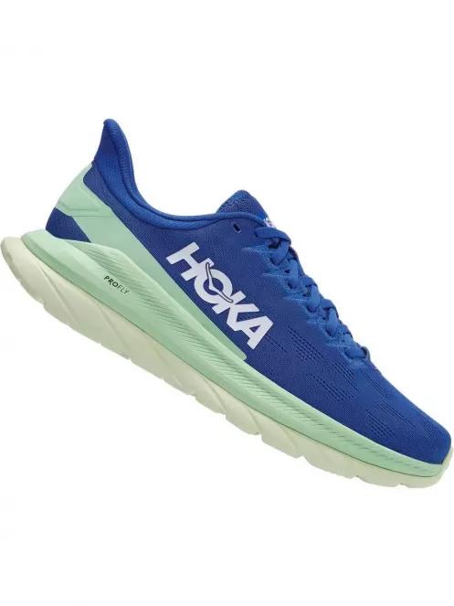 Hoka Mach 4 férfi futócipő kék színben 3