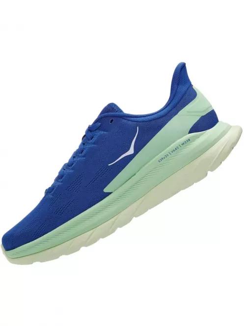 Hoka Mach 4 férfi futócipő kék színben 5