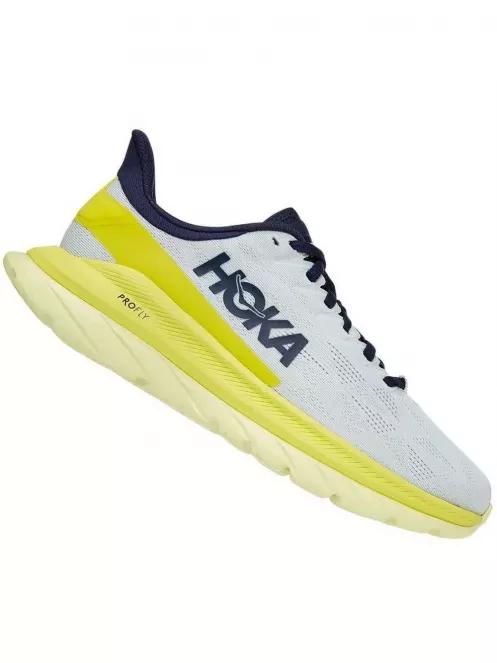 Hoka W'S Mach 4 női futócipő kék színben 3