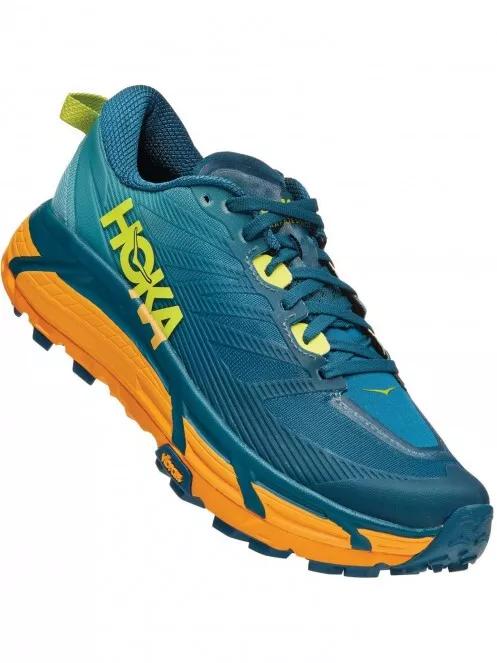 Hoka Mafate Speed 3 férfi terepfutó cipő kék színben 2