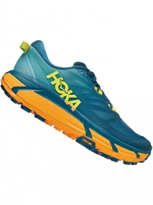 Hoka Mafate Speed 3 férfi terepfutó cipő kék színben 3