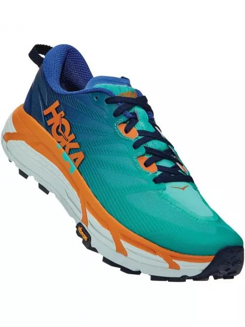 Hoka Mafate Speed 3 férfi terepfutó cipő zöld színben 2