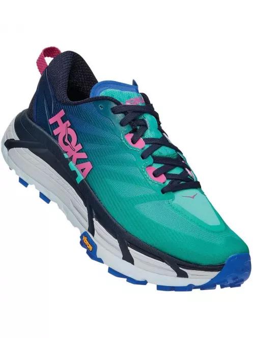 Hoka Mafate Speed 3 női terepfutó cipő zöld színben 2