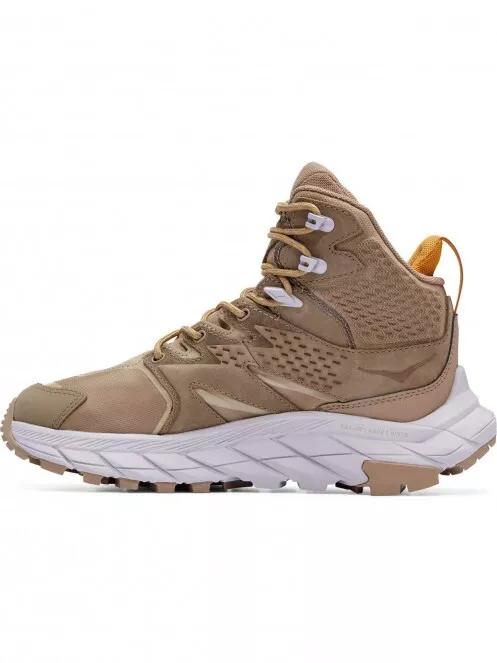 Hoka ANACAPA MID GTX női túrabakancs homok színben 9