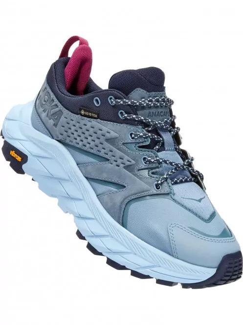 Hoka ANACAPA LOW GTX női túracipő kék színben 2