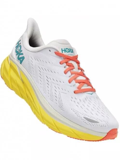 Hoka Clifton 8 férfi aszfalt futócipő fehér színben 2