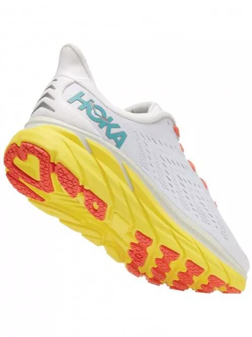 Hoka Clifton 8 férfi aszfalt futócipő fehér színben 4