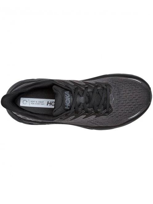 Hoka CLIFTON 8 férfi futócipő fekete színben 4
