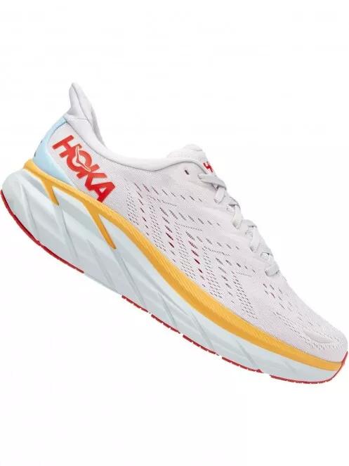 Hoka CLIFTON 8 férfi futócipő fehér színben 3