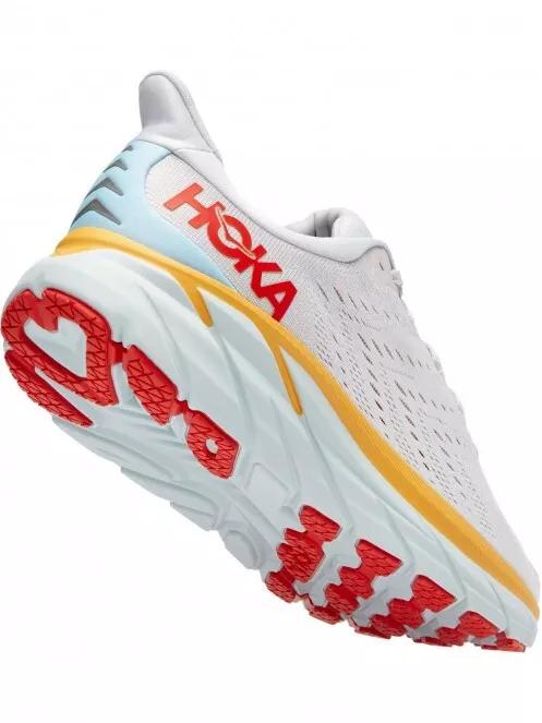 Hoka CLIFTON 8 férfi futócipő fehér színben 4