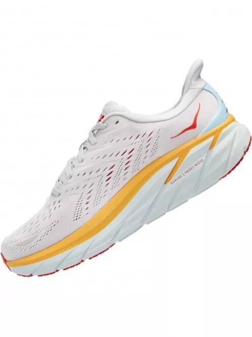 Hoka CLIFTON 8 férfi futócipő fehér színben 5