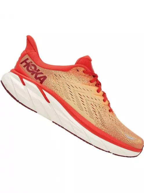 Hoka Clifton 8 férfi aszfalt futócipő narancssárga színben 3