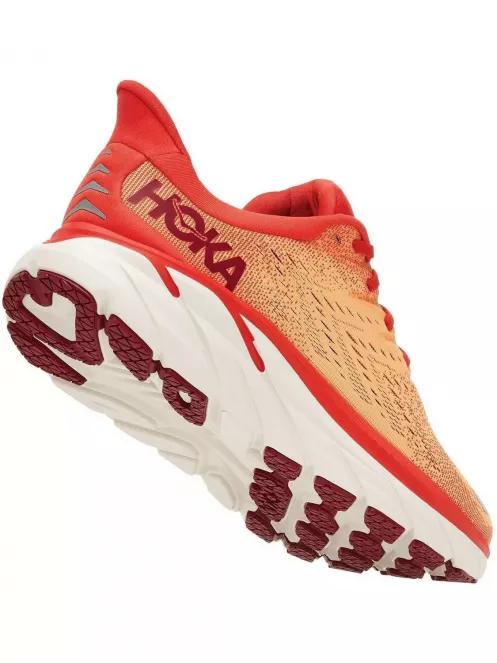 Hoka Clifton 8 férfi aszfalt futócipő narancssárga színben 4