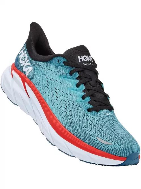 Hoka Clifton 8 férfi aszfalt futócipő világoskék színben 2