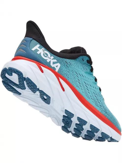Hoka Clifton 8 férfi aszfalt futócipő világoskék színben 4