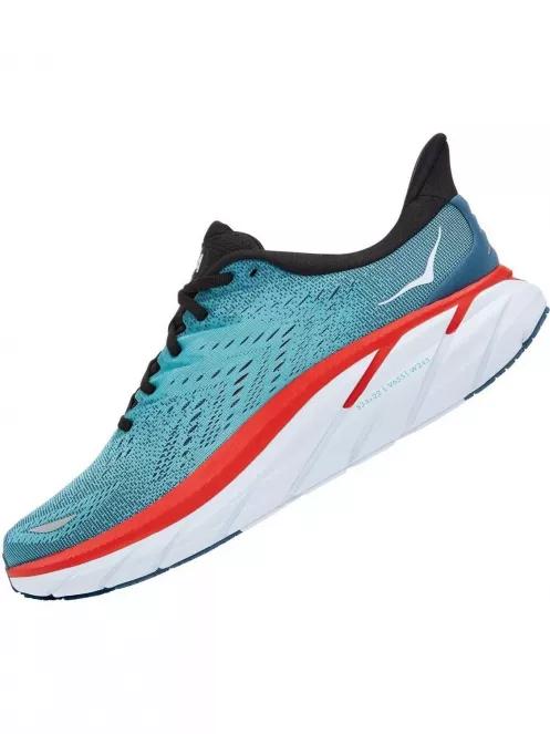 Hoka Clifton 8 férfi aszfalt futócipő világoskék színben 5