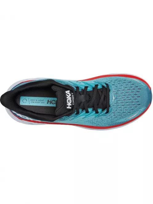 Hoka Clifton 8 férfi aszfalt futócipő világoskék színben 6