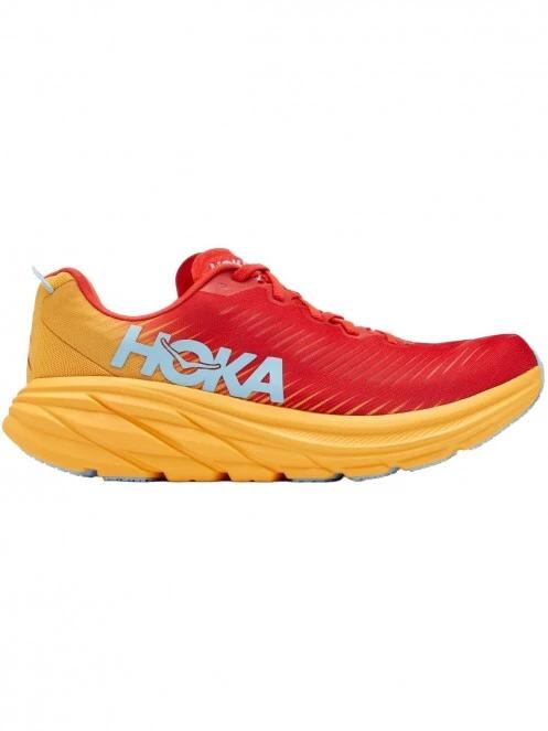 Hoka RINCON 3 férfi futócipő narancssárga színben 4