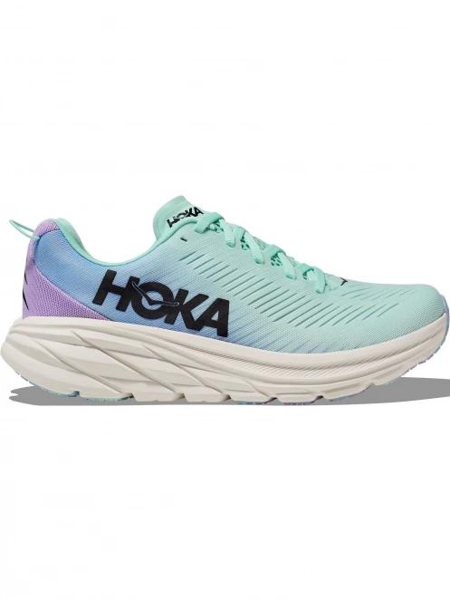 Hoka Rincon 3 női futócipő világoskék színben 4