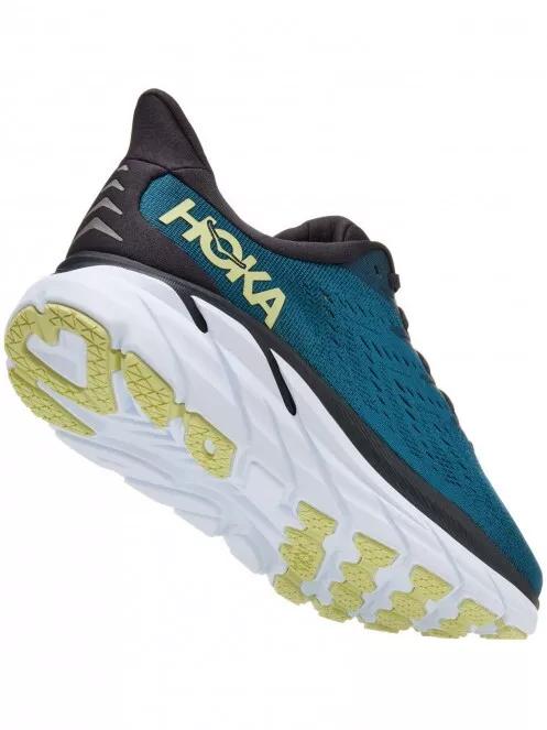 Hoka Clifton 8 Wide férfi aszfalt futócipő kék színben 4