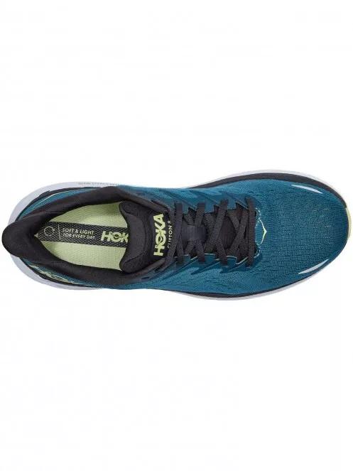 Hoka Clifton 8 Wide férfi aszfalt futócipő kék színben 6