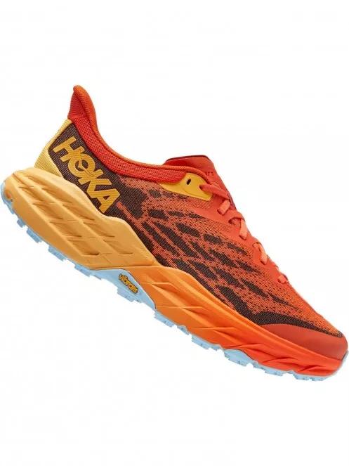 Hoka SPEEDGOAT 5 férfi futócipő narancssárga színben 3