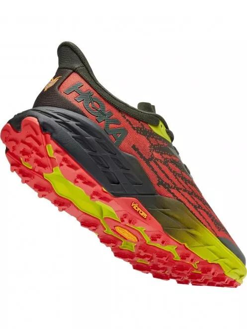 Hoka SPEEDGOAT 5 férfi futócipő sárga színben 4