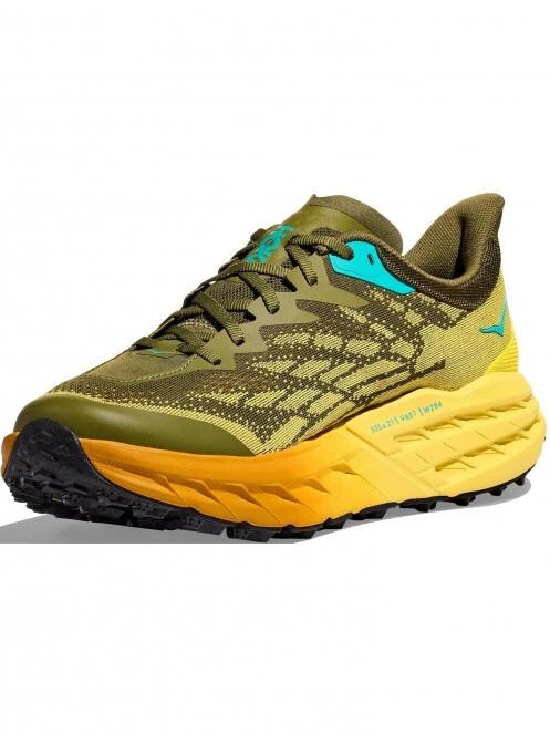 Hoka M'S Speedgoat 5 férfi terepfutó cipő oliva színben 3