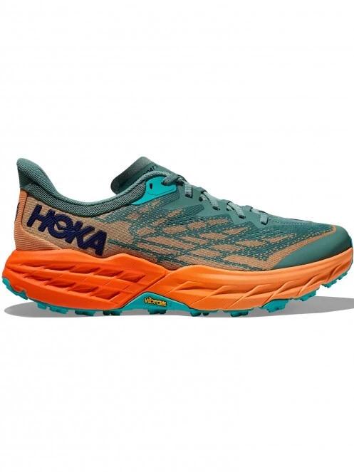 Hoka M'S Speedgoat 5 férfi terepfutó cipő zöld színben 4