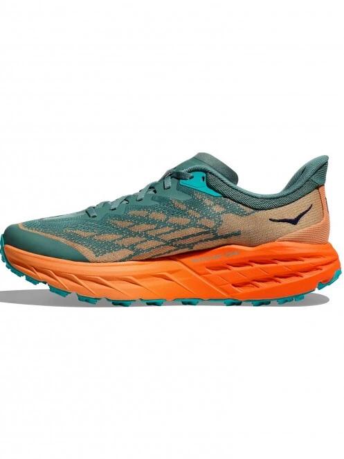 Hoka M'S Speedgoat 5 férfi terepfutó cipő zöld színben 5