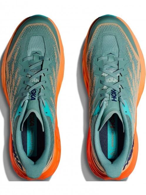 Hoka M'S Speedgoat 5 férfi terepfutó cipő zöld színben 7