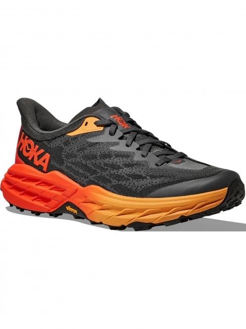 Hoka Speedgoat 5 férfi terepfutó cipő fekete színben 2