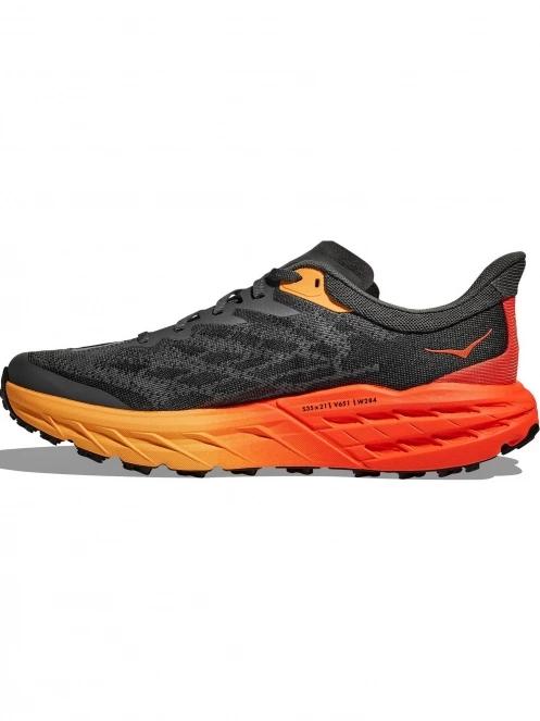 Hoka Speedgoat 5 férfi terepfutó cipő fekete színben 5