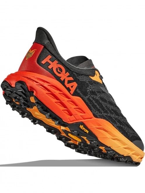 Hoka Speedgoat 5 férfi terepfutó cipő fekete színben 6
