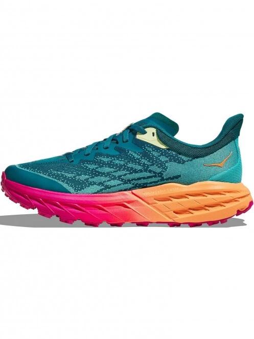 Hoka W'S Speedgoat 5 női terepfutó cipő zöld színben 5
