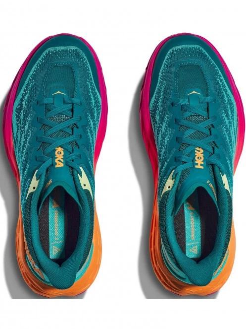 Hoka W'S Speedgoat 5 női terepfutó cipő zöld színben 7