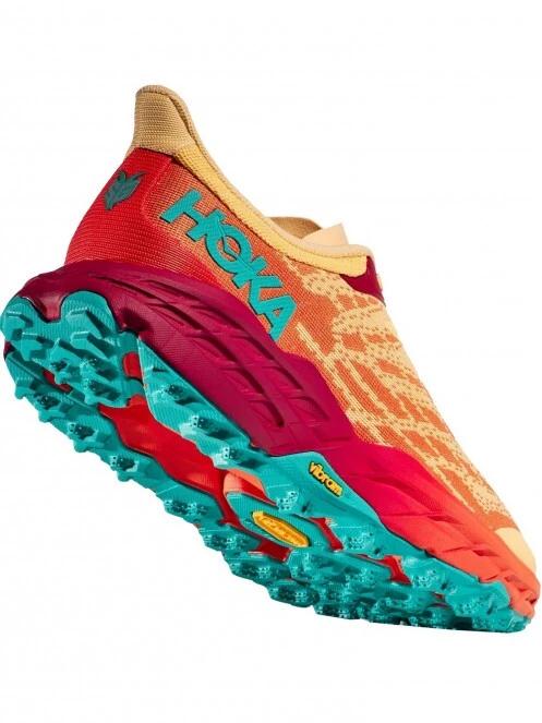 Hoka W'S Speedgoat 5 női terepfutó cipő narancssárga színben 4