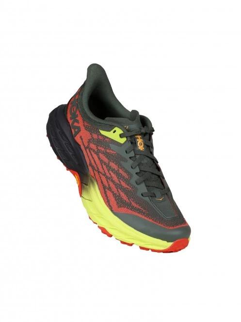 Hoka SPEEDGOAT 5 WIDE férfi futócipő sárga színben 2