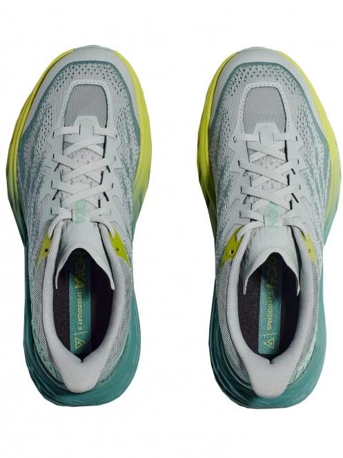 Hoka W'S Speedgoat 5 Wide női terepfutó cipő szürke színben 5